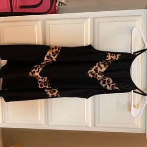 M/L cheetah tank top